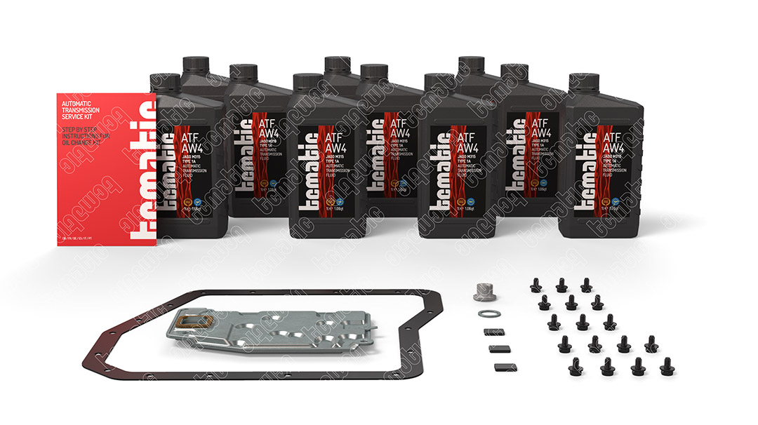 Onderd.set, olie verversen van automatische versnellingsbak Tcmatic 105.101.2058