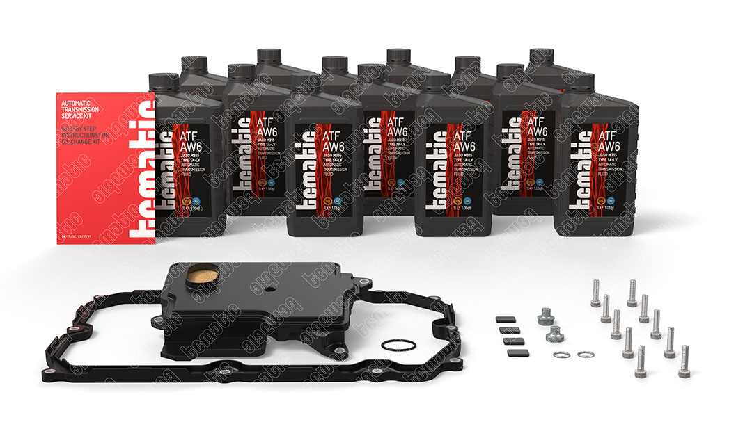 Onderd.set, olie verversen van automatische versnellingsbak Tcmatic 105.101.2072