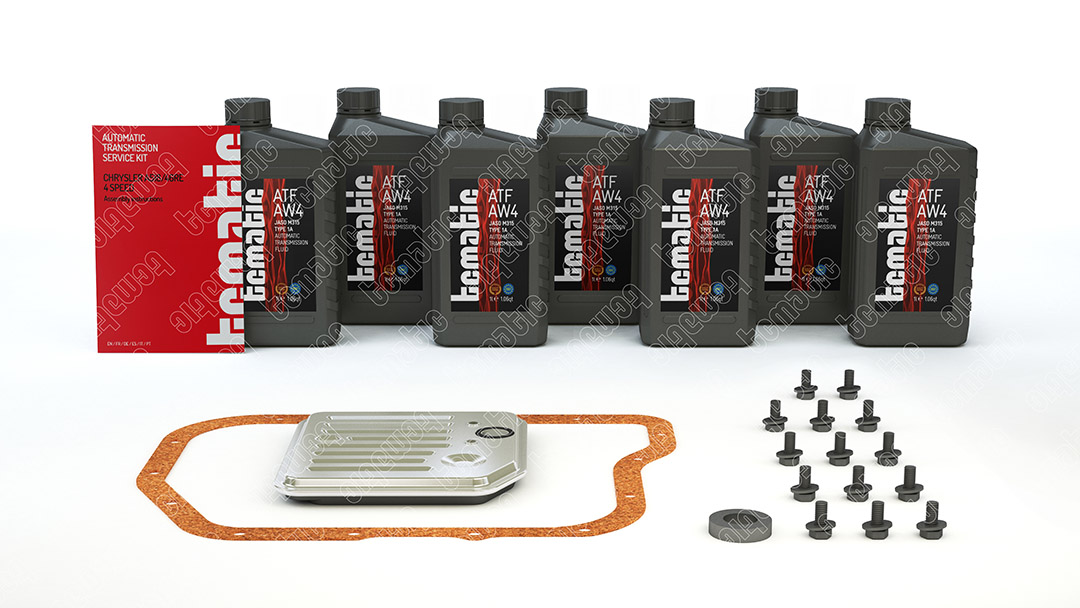 Onderd.set, olie verversen van automatische versnellingsbak Tcmatic 105.102.0007