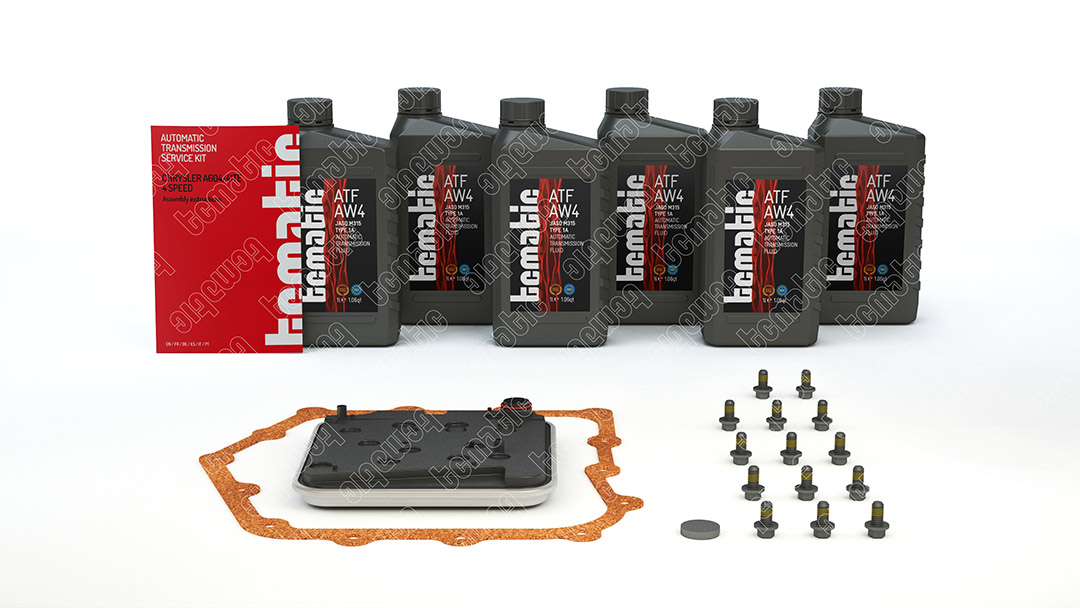 Onderd.set, olie verversen van automatische versnellingsbak Tcmatic 105.102.0008