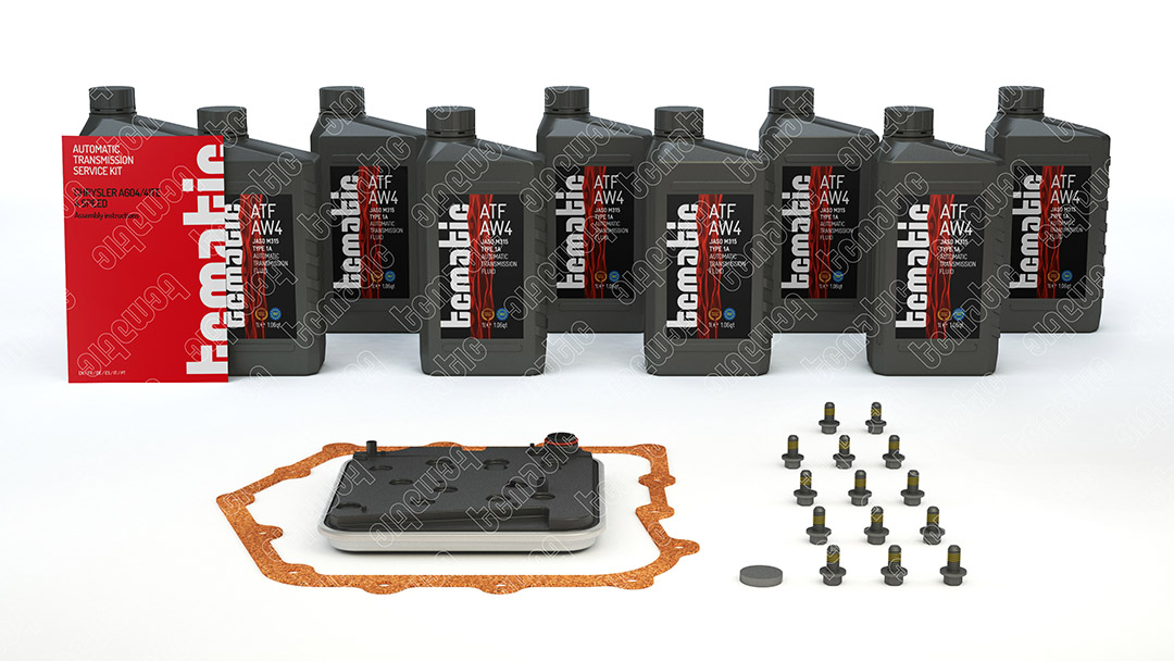 Onderd.set, olie verversen van automatische versnellingsbak Tcmatic 105.102.1008