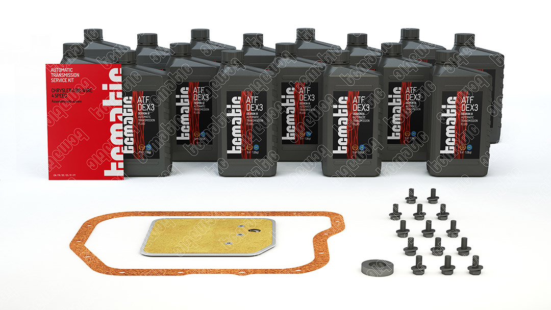 Onderd.set, olie verversen van automatische versnellingsbak Tcmatic 105.102.2006