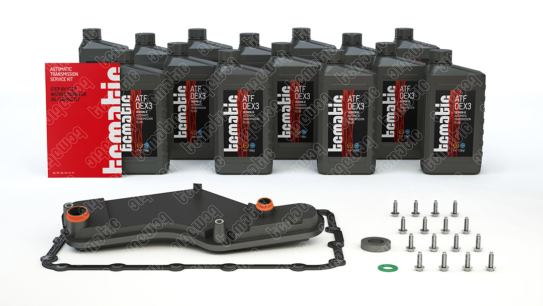 Onderd.set, olie verversen van automatische versnellingsbak Tcmatic 105.103.2002