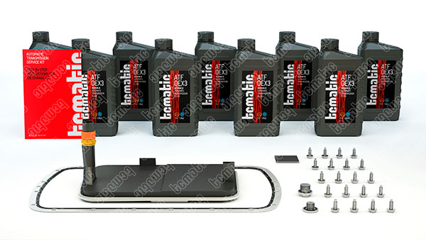 Onderd.set, olie verversen van automatische versnellingsbak Tcmatic 105.104.1003