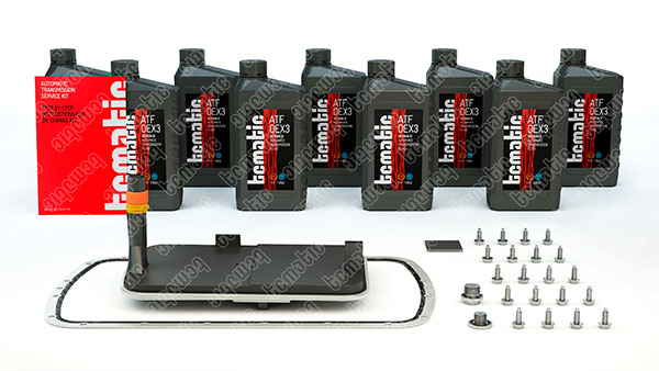 Onderd.set, olie verversen van automatische versnellingsbak Tcmatic 105.104.1004