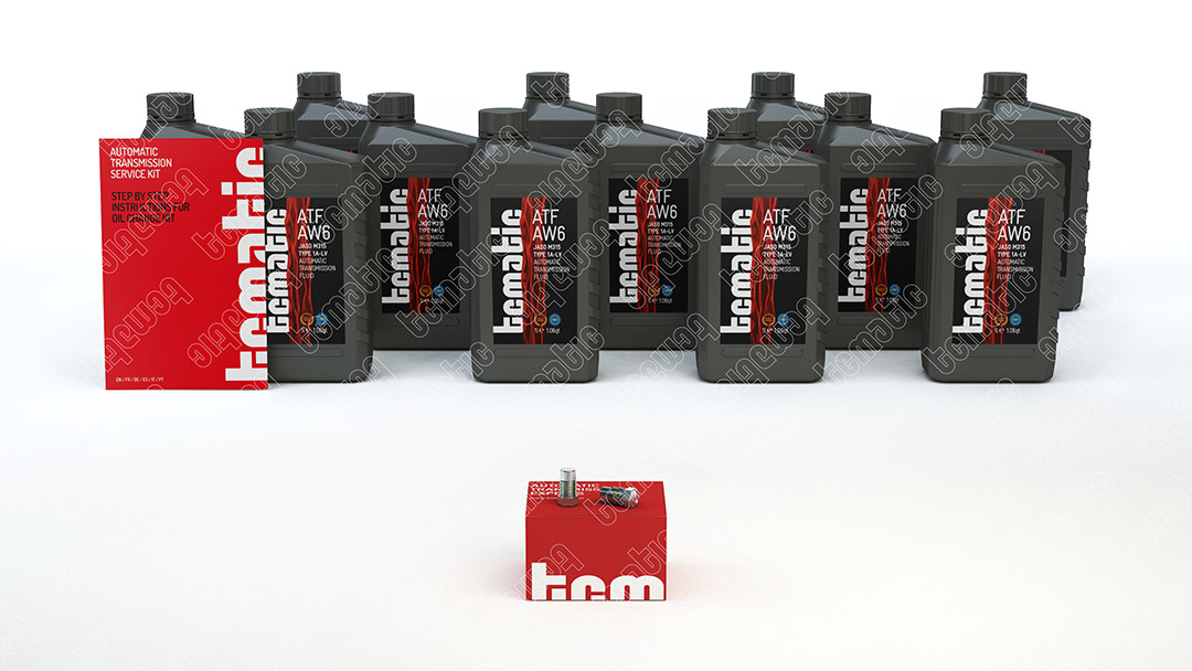 Onderd.set, olie verversen van automatische versnellingsbak Tcmatic 105.104.2007