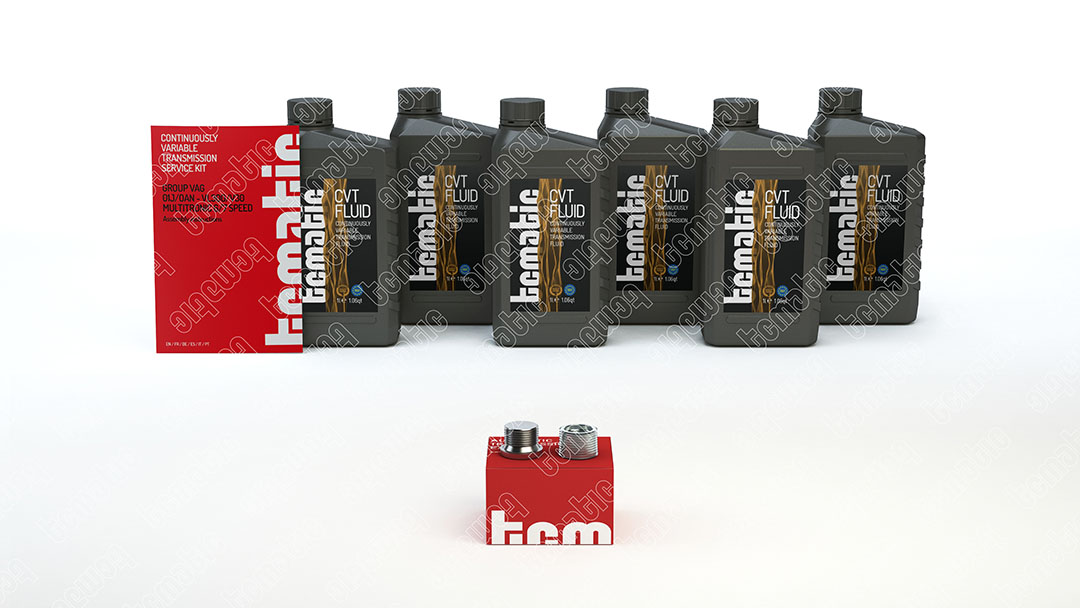 Onderd.set, olie verversen van automatische versnellingsbak Tcmatic 105.106.0001