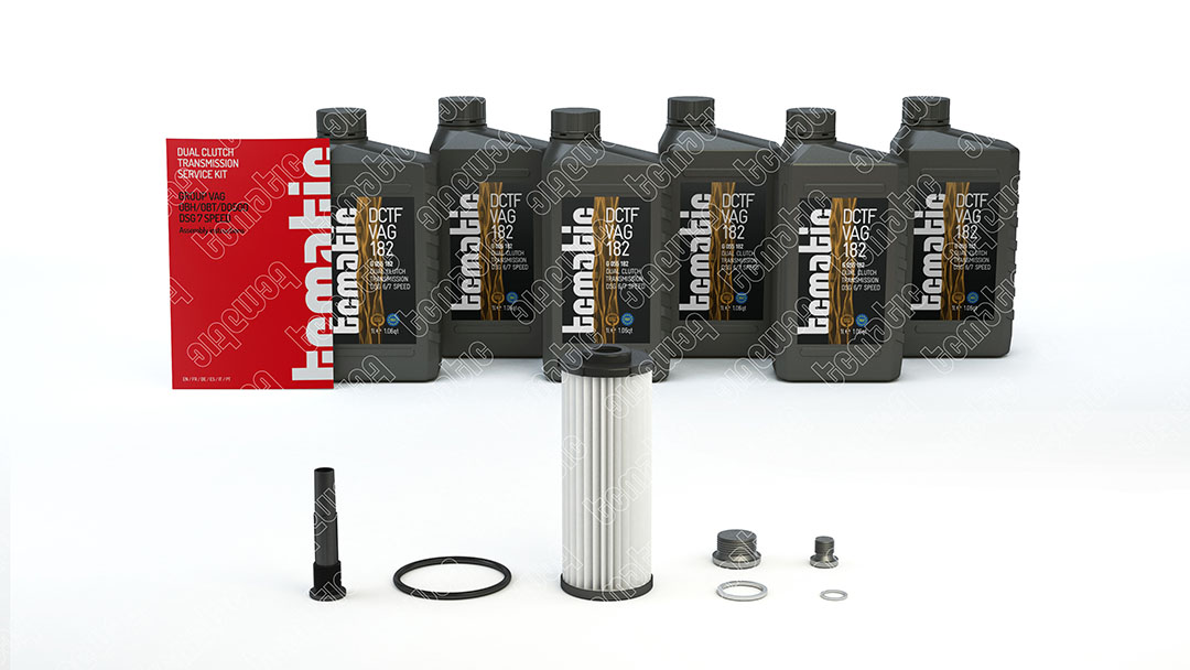 Onderd.set, olie verversen van automatische versnellingsbak Tcmatic 105.106.0023