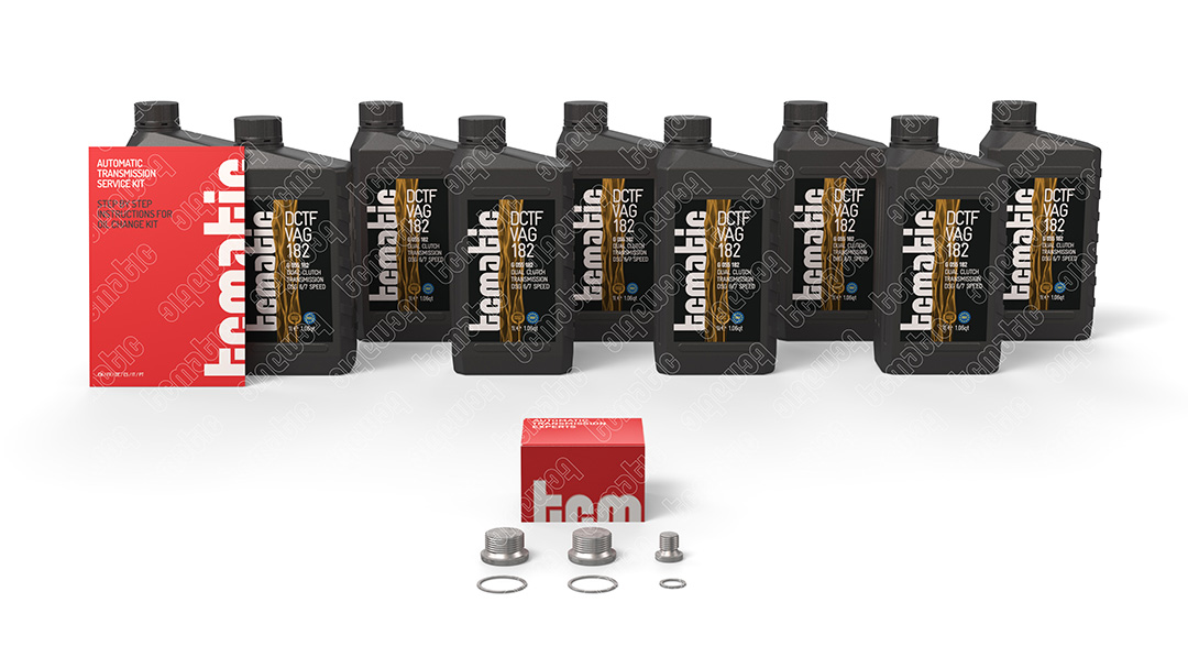 Onderd.set, olie verversen van automatische versnellingsbak Tcmatic 105.106.1020