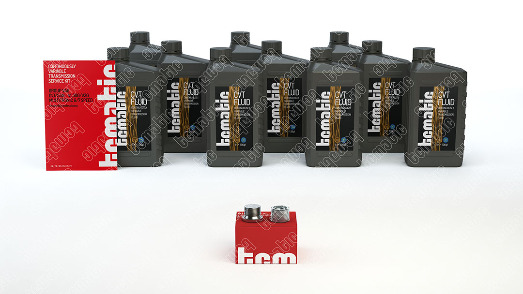 Onderd.set, olie verversen van automatische versnellingsbak Tcmatic 105.106.2001