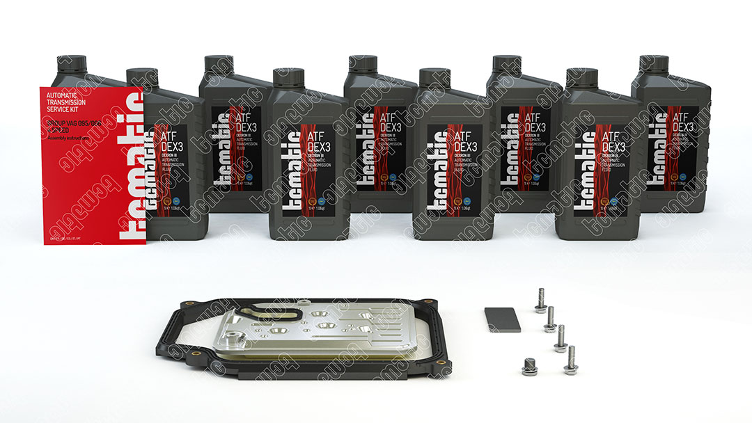 Onderd.set, olie verversen van automatische versnellingsbak Tcmatic 105.106.2007