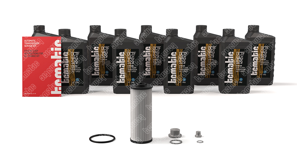 Onderd.set, olie verversen van automatische versnellingsbak Tcmatic 105.106.2012