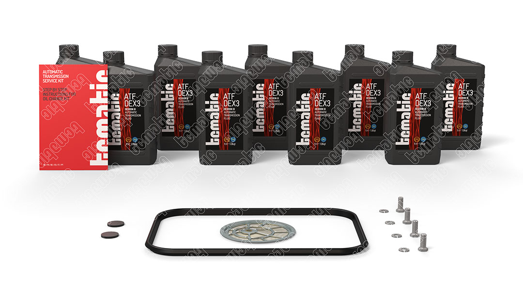 Onderd.set, olie verversen van automatische versnellingsbak Tcmatic 105.106.2019