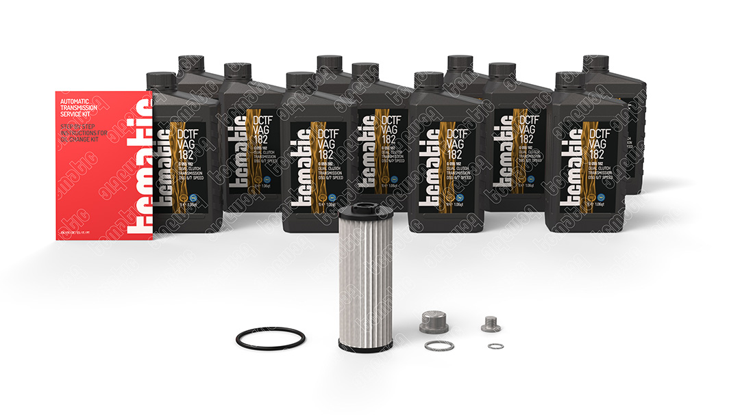 Onderd.set, olie verversen van automatische versnellingsbak Tcmatic 105.106.2028