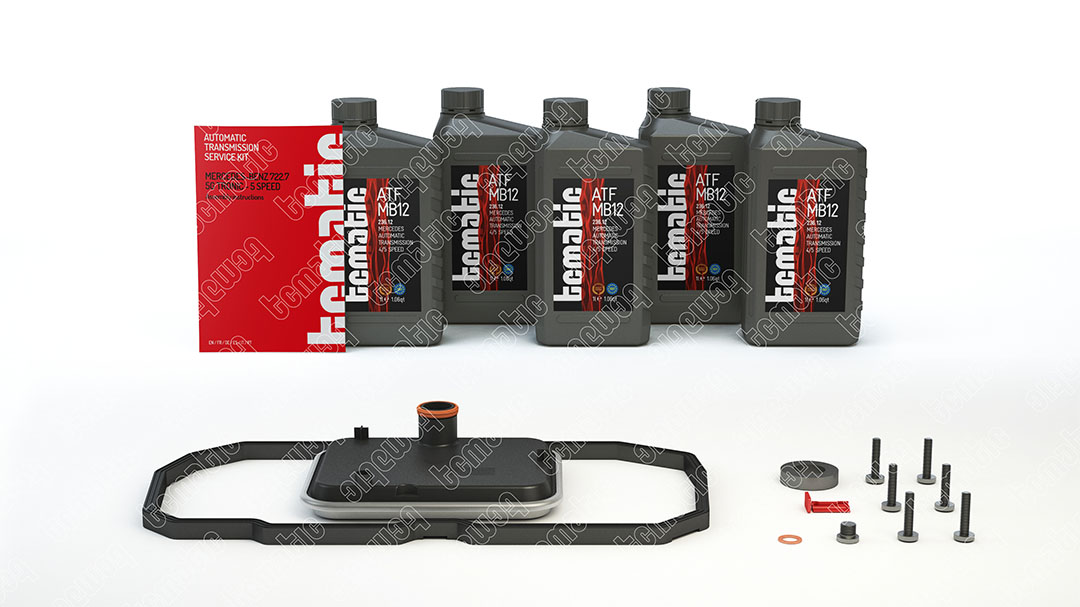 Onderd.set, olie verversen van automatische versnellingsbak Tcmatic 105.108.0006