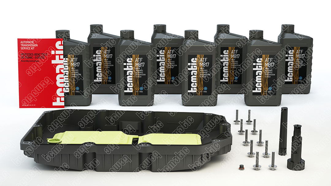 Onderd.set, olie verversen van automatische versnellingsbak Tcmatic 105.108.0012