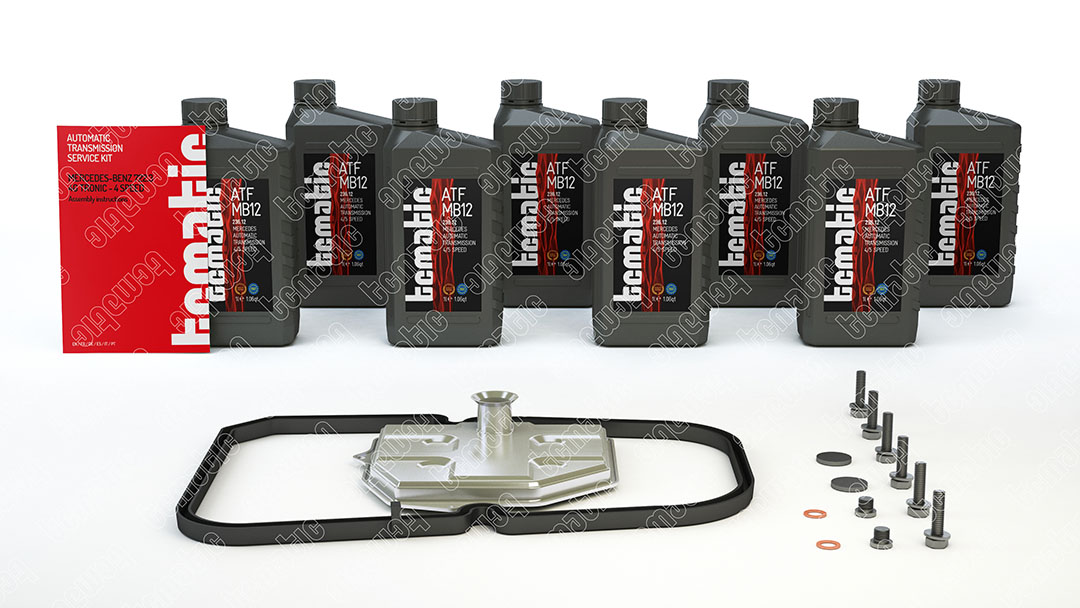 Onderd.set, olie verversen van automatische versnellingsbak Tcmatic 105.108.1015