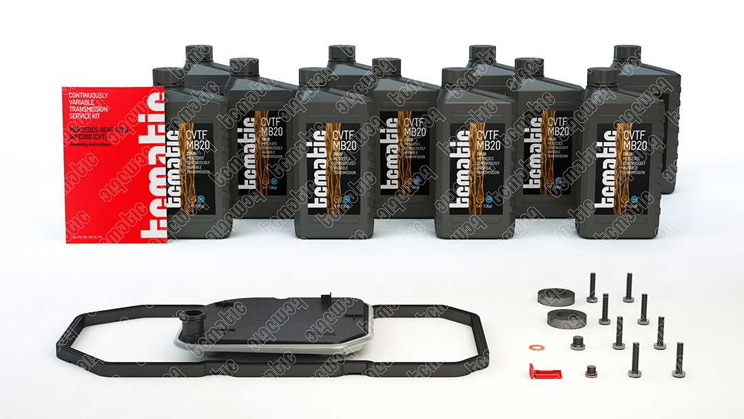 Onderd.set, olie verversen van automatische versnellingsbak Tcmatic 105.108.2007