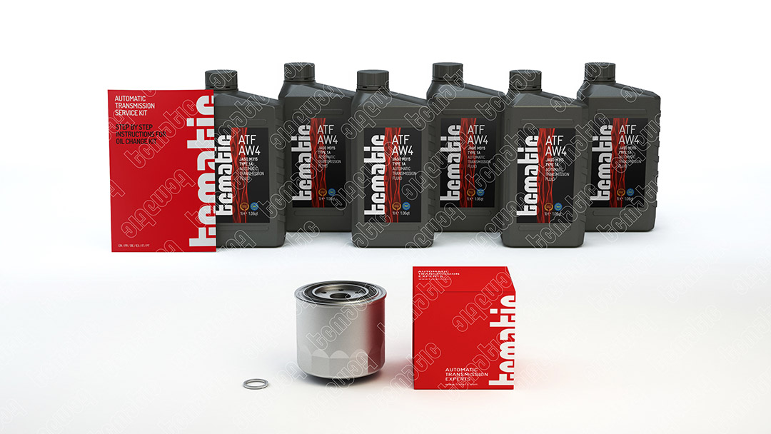 Onderd.set, olie verversen van automatische versnellingsbak Tcmatic 105.109.0003