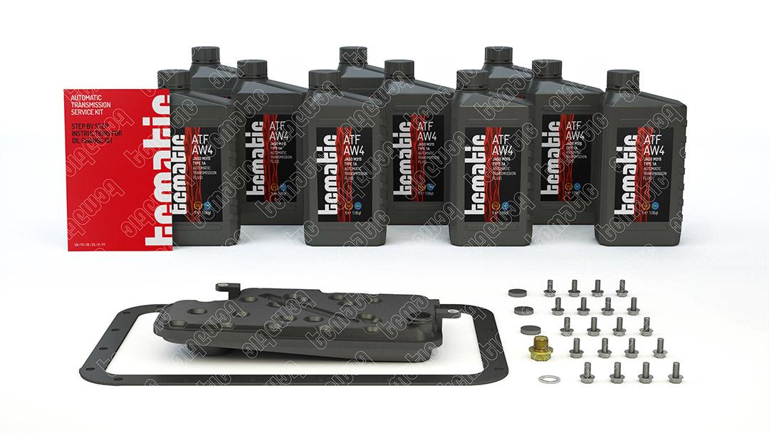 Onderd.set, olie verversen van automatische versnellingsbak Tcmatic 105.109.1001