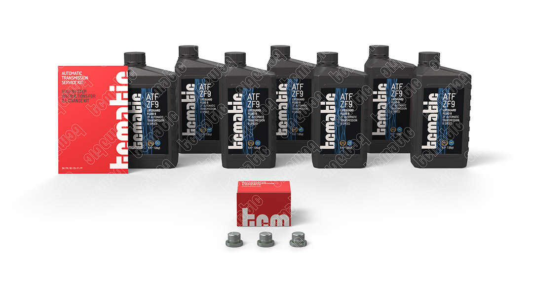 Onderd.set, olie verversen van automatische versnellingsbak Tcmatic 105.111.1040