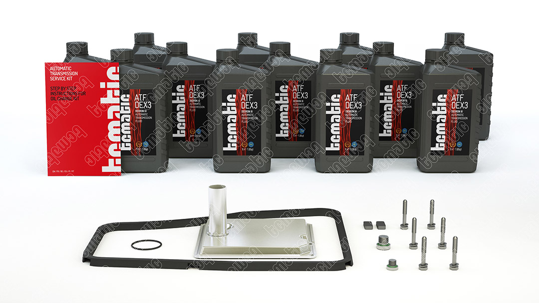 Onderd.set, olie verversen van automatische versnellingsbak Tcmatic 105.111.2026