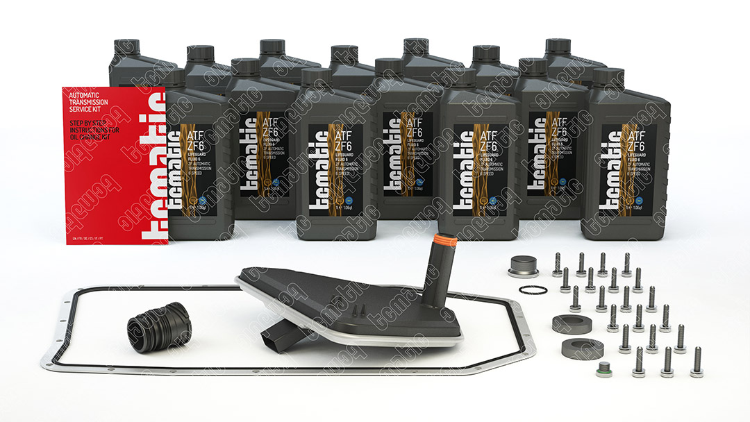 Onderd.set, olie verversen van automatische versnellingsbak Tcmatic 105.111.2035