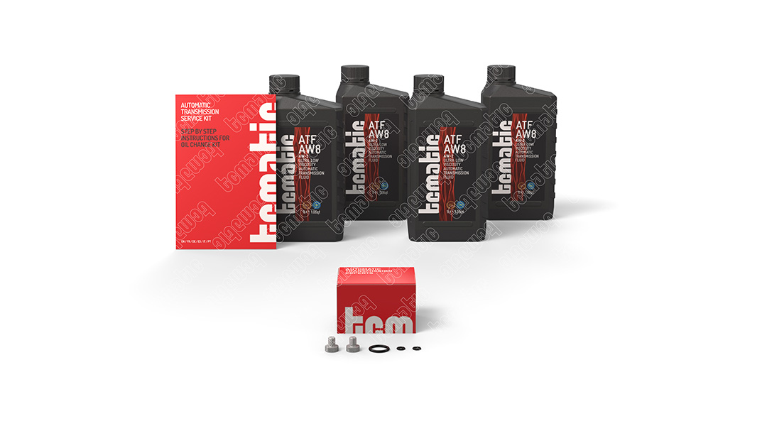 Onderd.set, olie verversen van automatische versnellingsbak Tcmatic 105.118.0003