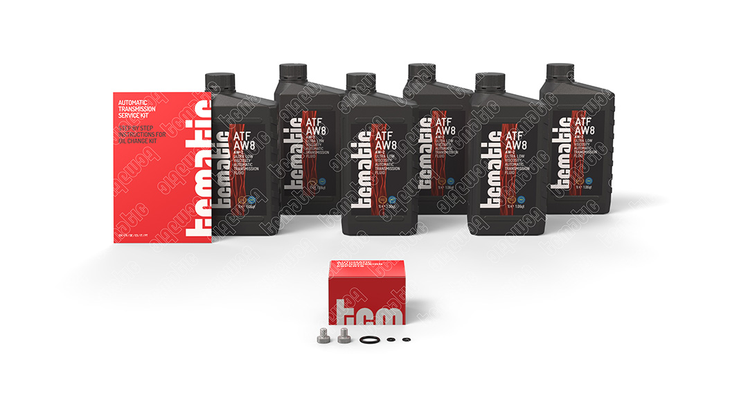 Onderd.set, olie verversen van automatische versnellingsbak Tcmatic 105.118.1003