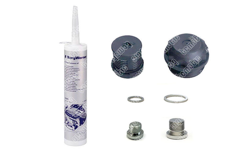 Onderd.set, olie verversen lamellenkopp. (4-wielaandrijving) Tcmatic 190.115.0001