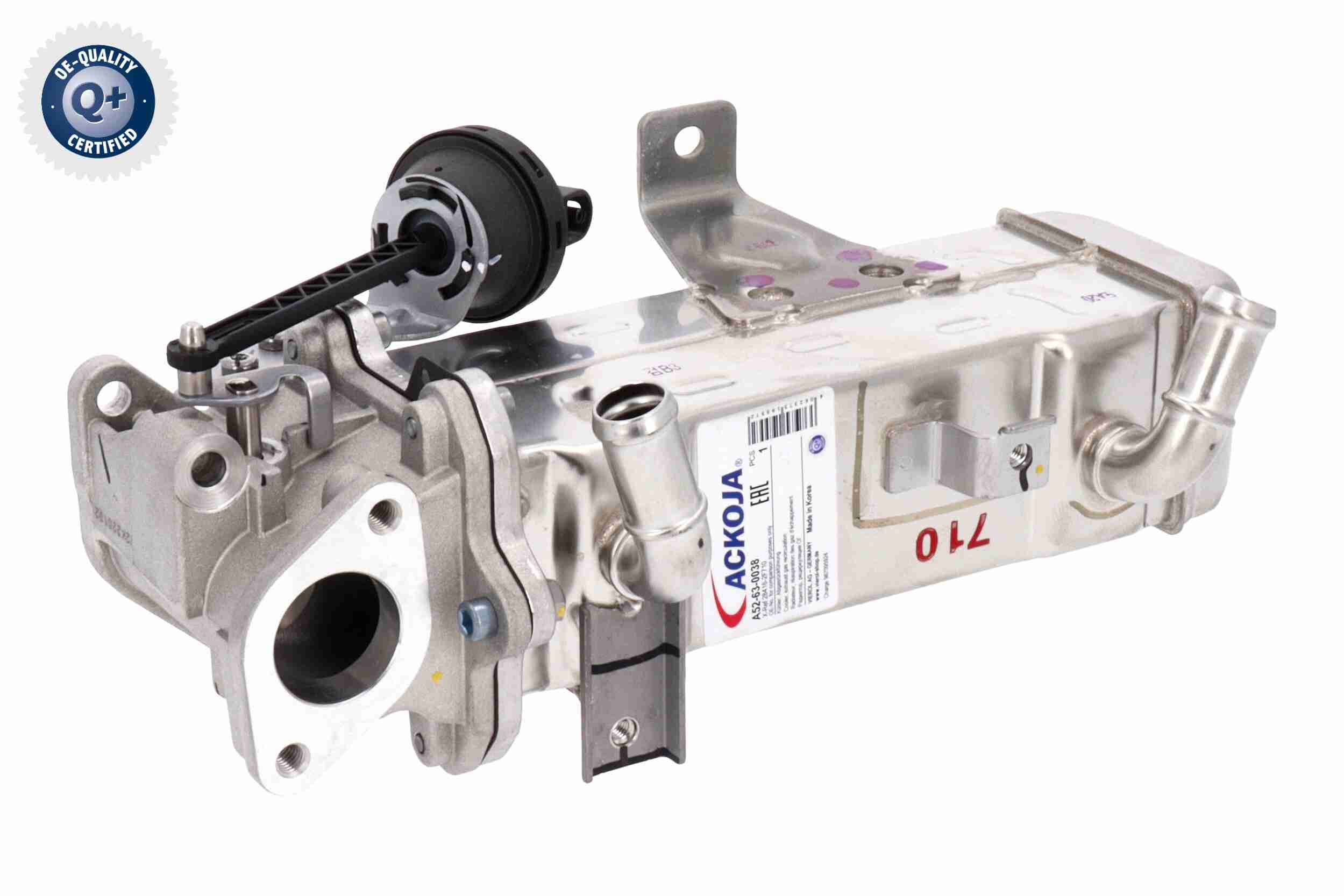 Koeler, uitlaatterugvoering Ackoja A52-63-0038