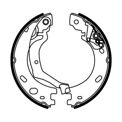 Remschoenset, parkeerrem ABE CRI002ABE