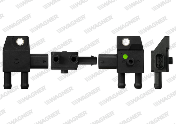Sensor, uitlaatgasdruk Wagner PRS00027