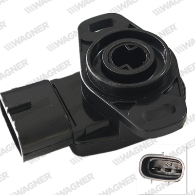Sensor, smoorkleppenverstelling Wagner THR00010