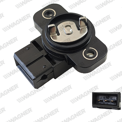 Sensor, smoorkleppenverstelling Wagner THR00016