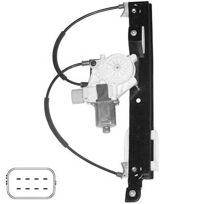 Raambedieningsmechanisme DOGA 101038