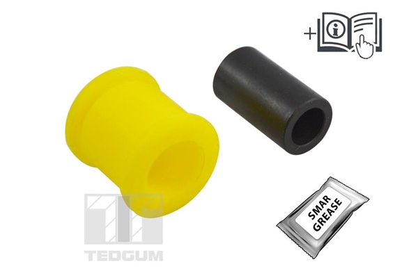 Draagarm-/ reactiearm lager Tedgum TED12079