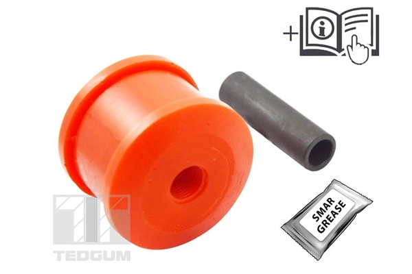 Draagarm-/ reactiearm lager Tedgum TED88401