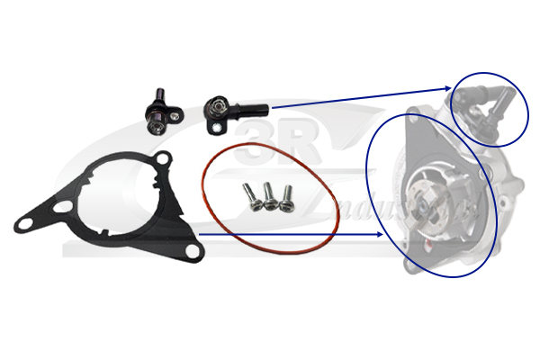 Reparatieset, onderdrukpomp (remsysteem) 3RG 74203