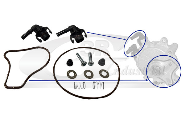 Reparatieset, onderdrukpomp (remsysteem) 3RG 74212