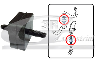 Radiateur ophanging 3RG 80703