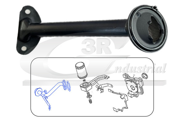 Zuigbuis van de oliepomp 3RG 84748