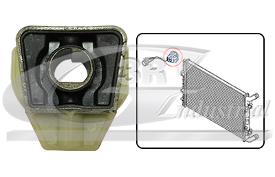 Radiateur ophanging 3RG 86700