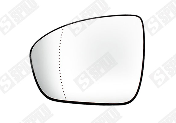 Buitenspiegelglas Spilu 16011