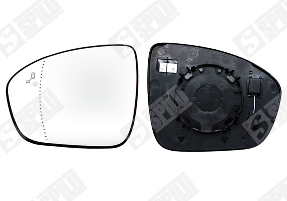 Buitenspiegelglas Spilu 16013