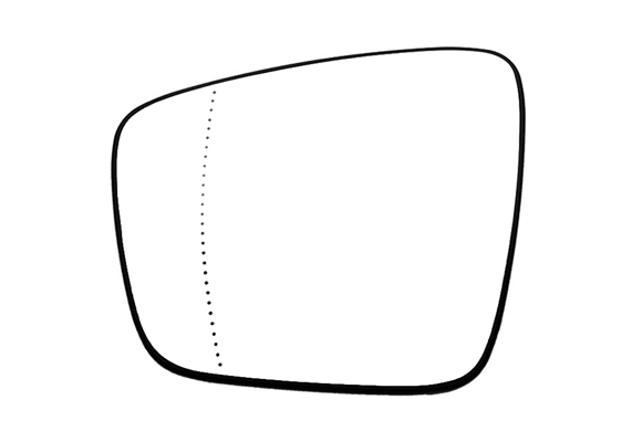 Buitenspiegelglas Spilu 16132