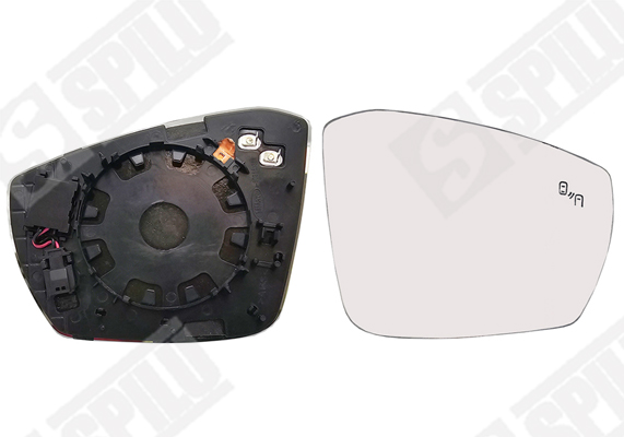 Spiegelglas, buitenspiegel Spilu 16325