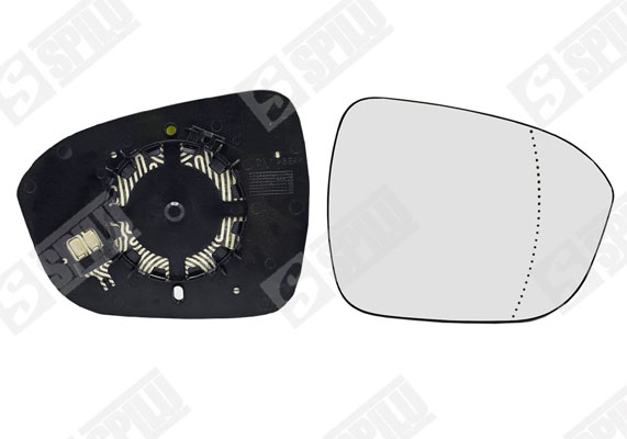 Spiegelglas, buitenspiegel Spilu 16326