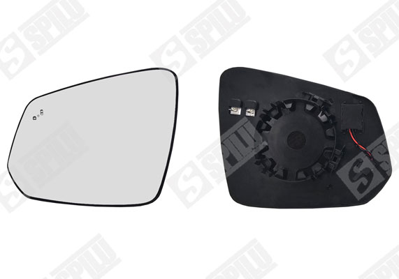 Spiegelglas, buitenspiegel Spilu 16383