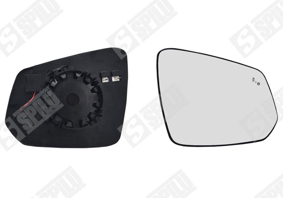 Spiegelglas, buitenspiegel Spilu 16384
